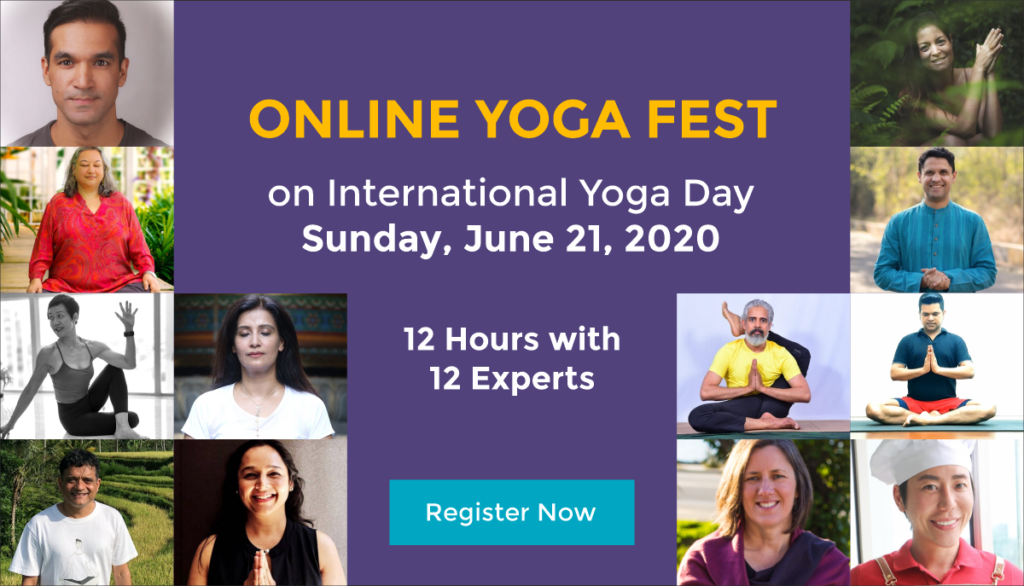 The Virtual Yogafest 2020 is the world's first 14-day yoga